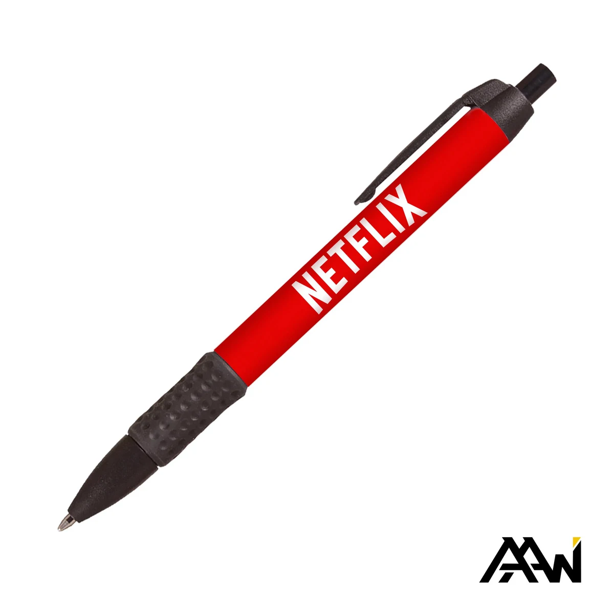 Widebody Grip Pen VividPrint™ Barrel - Matte Colored Accent 1