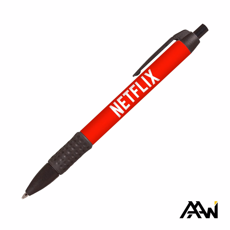 Widebody Grip Pen VividPrint™ Barrel - Matte Colored Accent