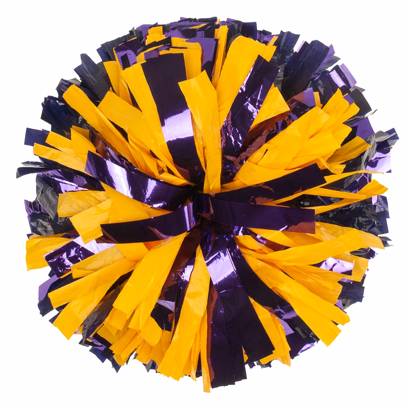Custom Metallic/Plastic Junior Target Pom with Flash