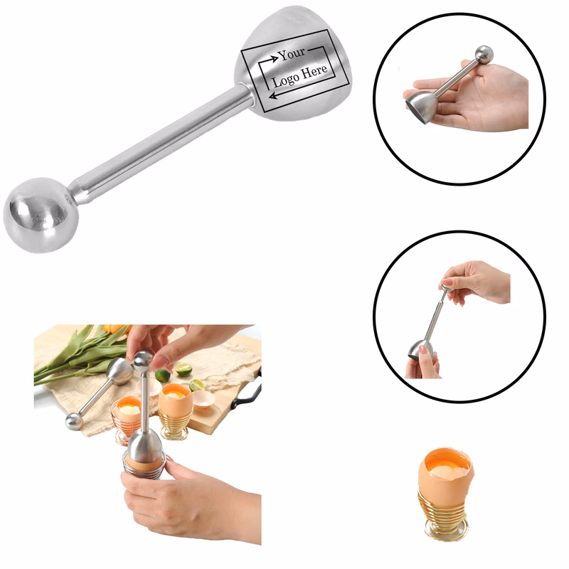 French Stainless Steel Egg Opener