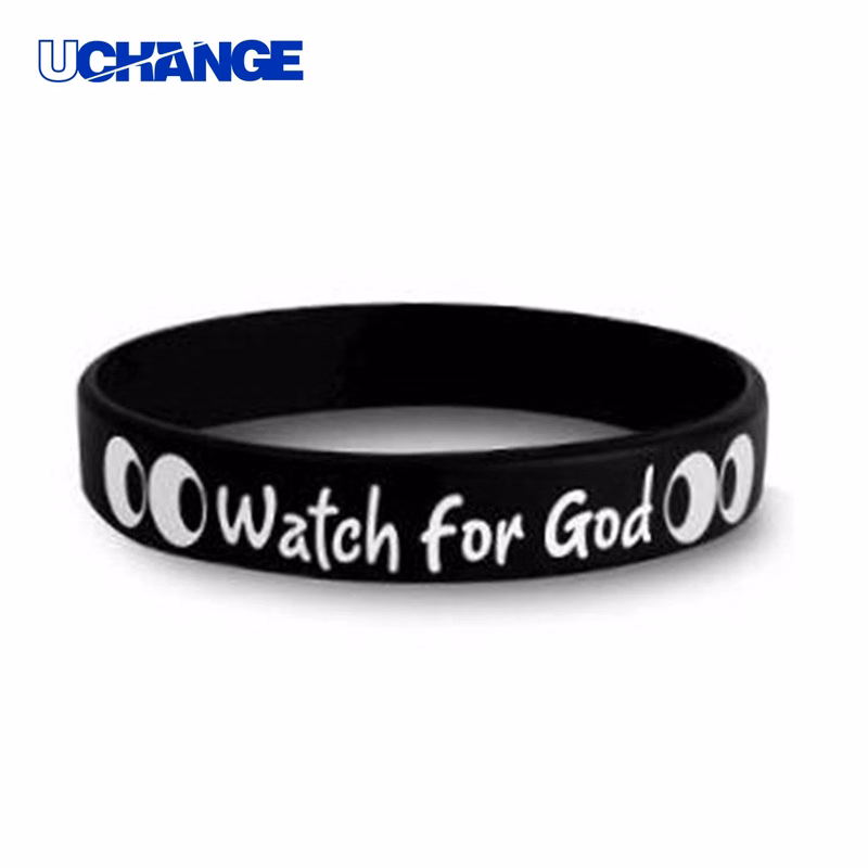 1/2" Width Silicone Wristband