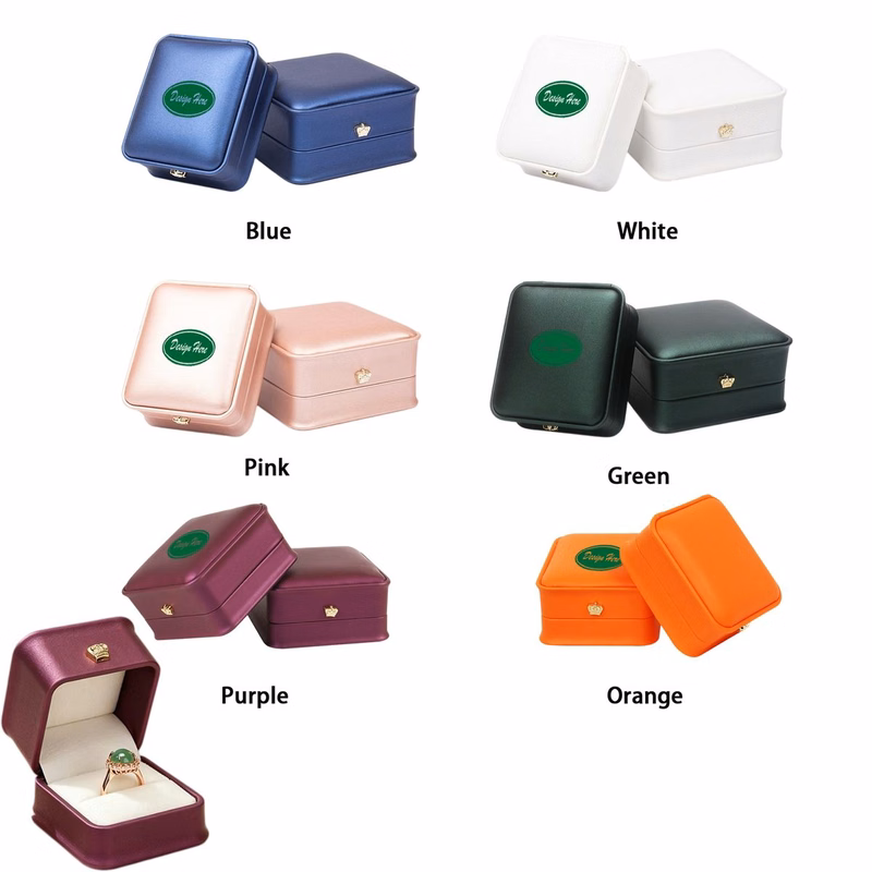 PU Leather Jewelry Gift Box