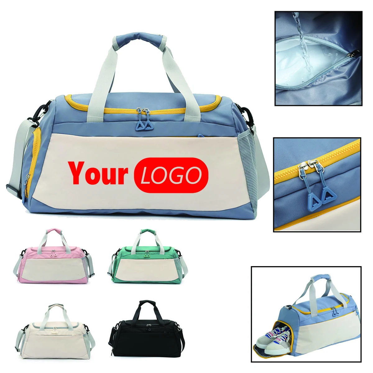 Durable Sports Tote Bag Full Color MOQ 50 PCS 1