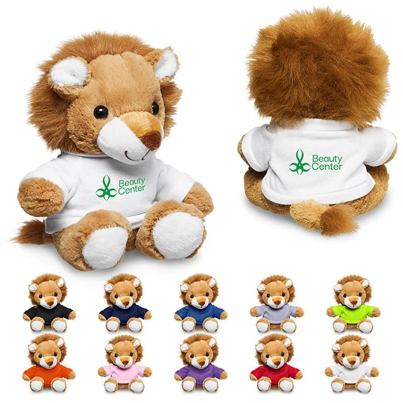 7" Plush Lion with T-Shirt 1