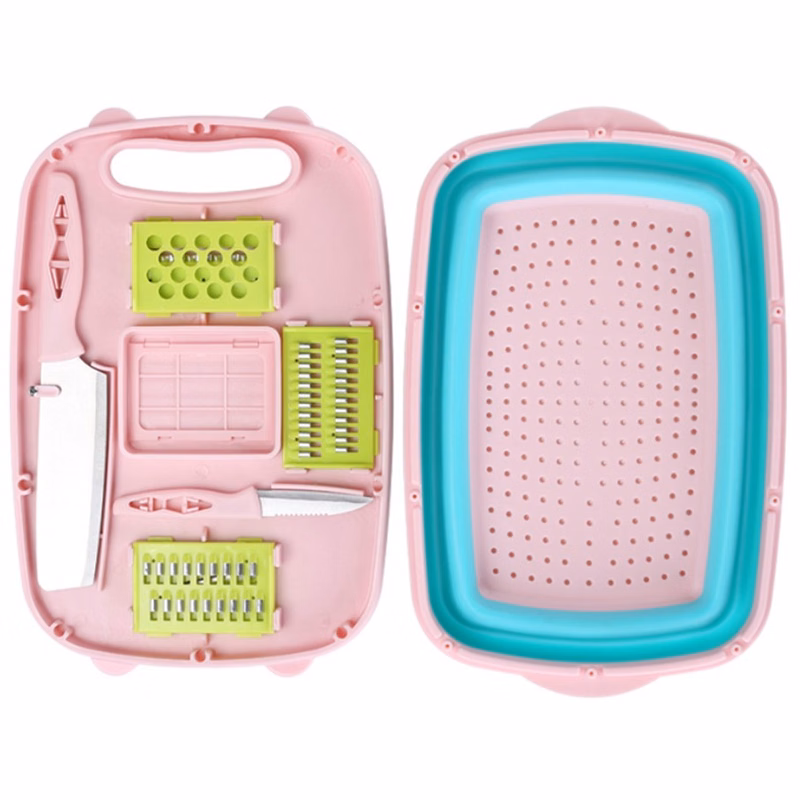 kitchen cutting board-9 in 1 multifunctional plastic cutting