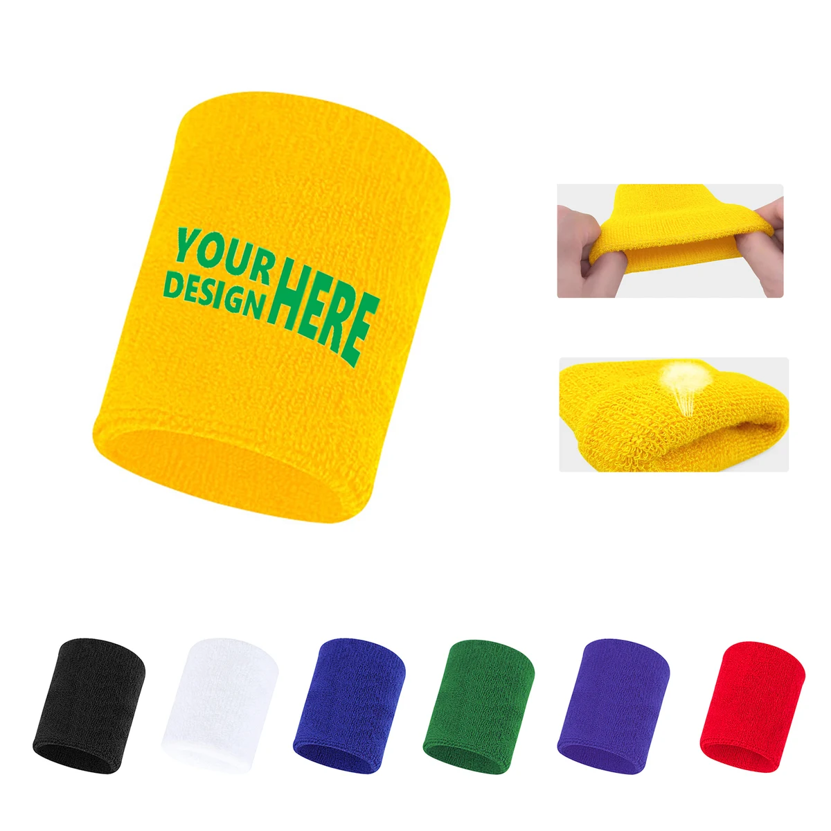 Customizable Sports Wristbands MOQ 100PCS 1