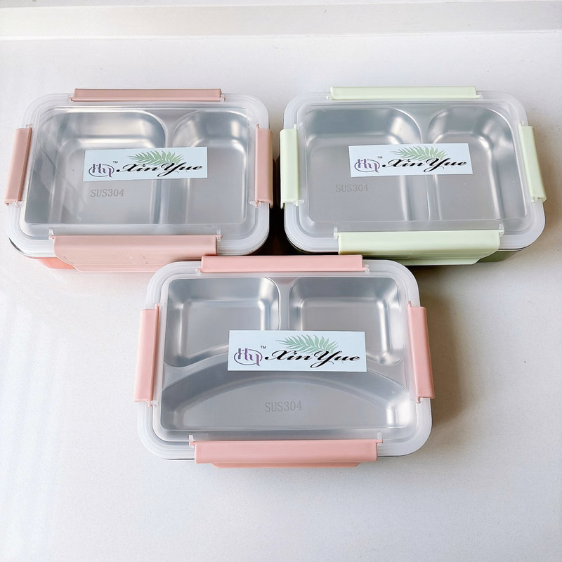 Microwavable Stainless Steel Food Container