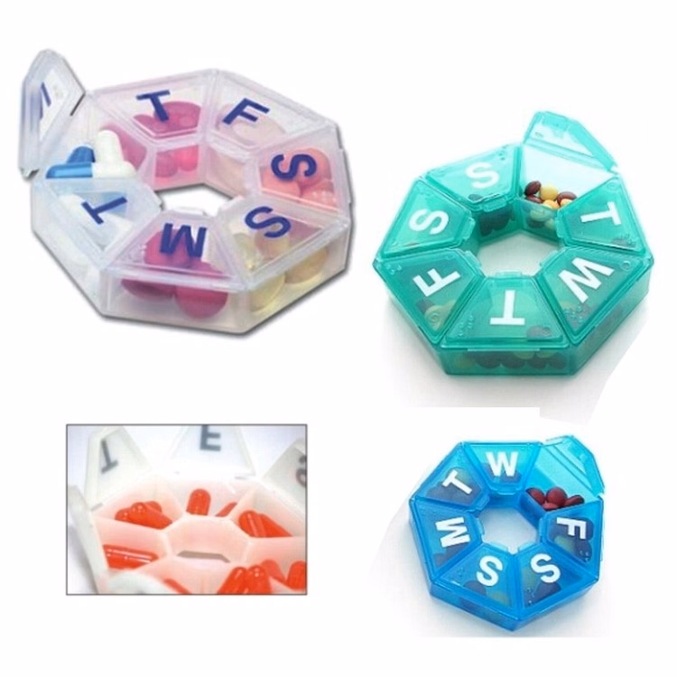 Heptagon PS Material Pill Case