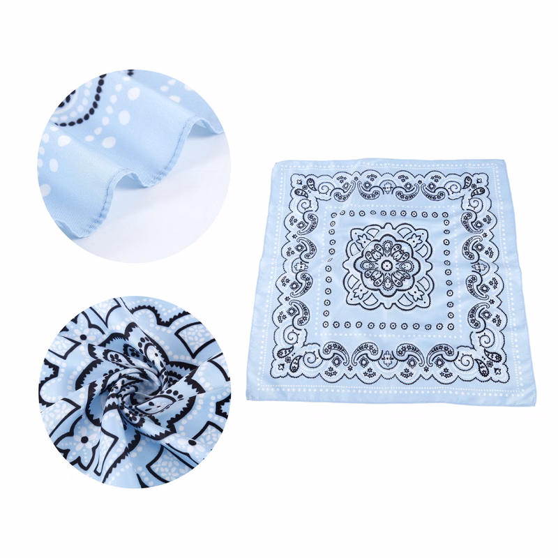 Square Silk Neck Scarf MOQ 50