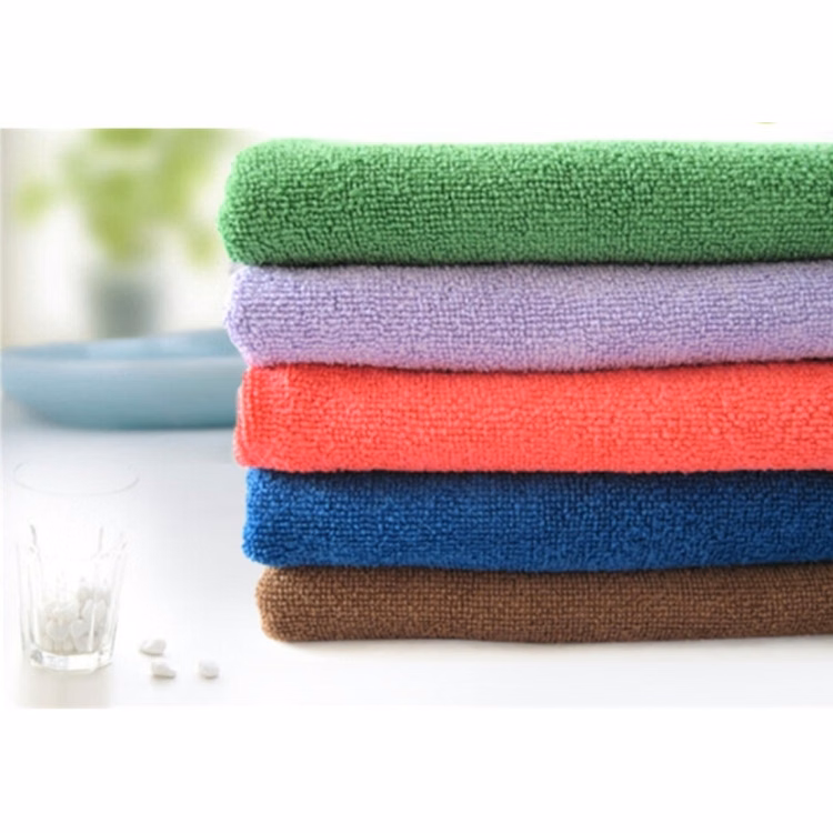 SM00064 - Micro Fiber Towels with Multi Functions Assorted Colors Welcome