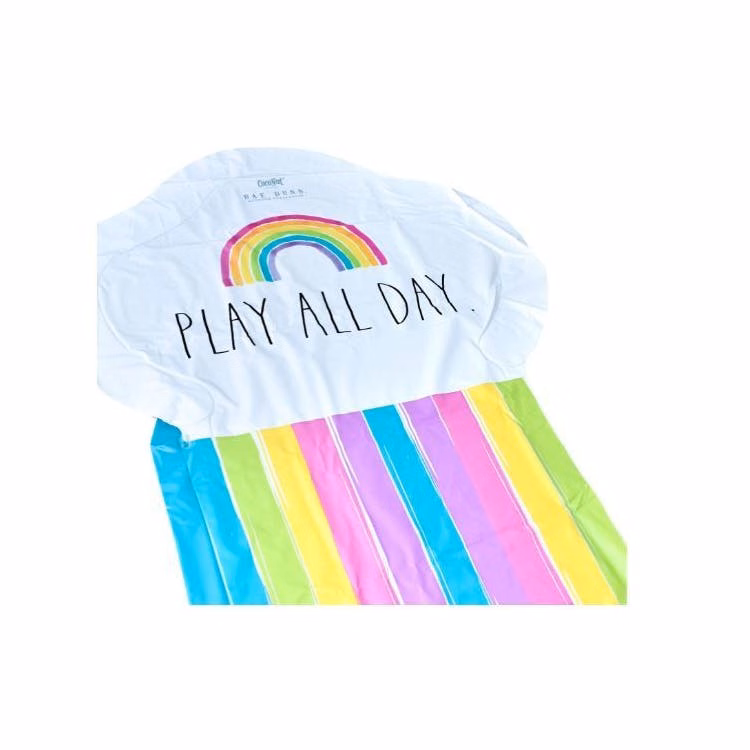Rainbow Water Slide & Ride - Play All Day