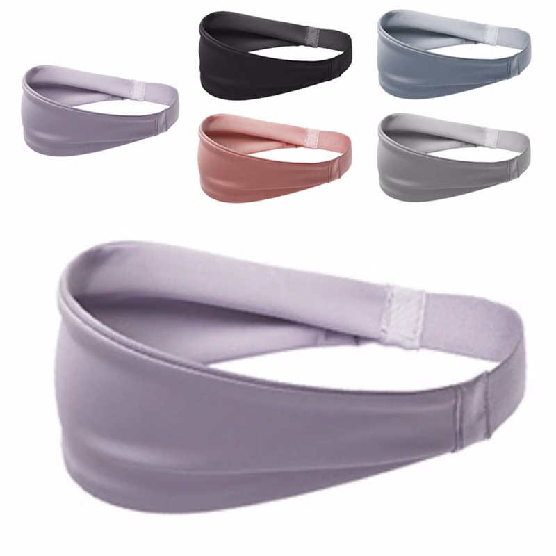 Sports Elastic Cotton Towel Rainbow Headband