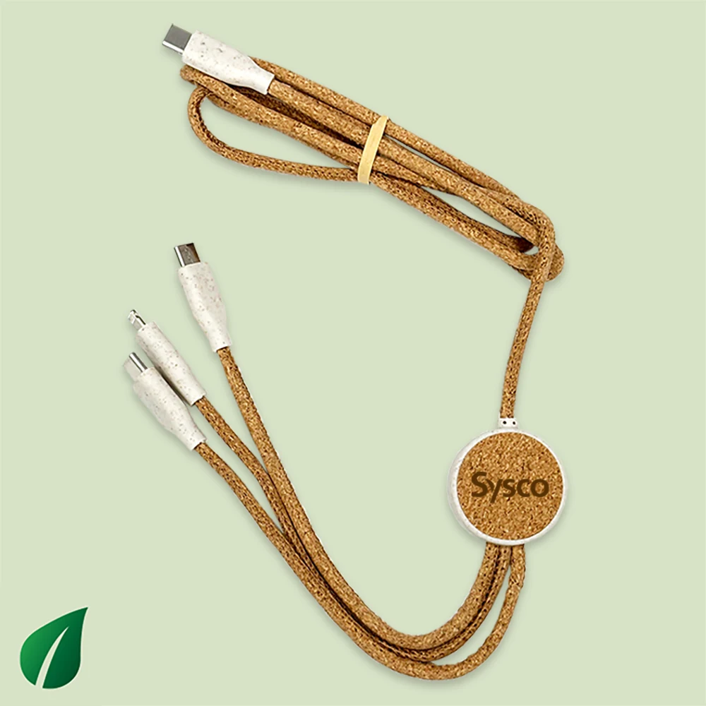 Corq - Eco Multi-Cable Made Sustainably with Cork 1