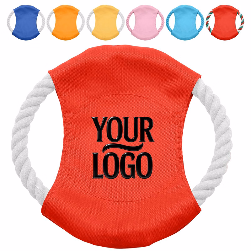 Fabric Rope Dog Flying Disc Toy