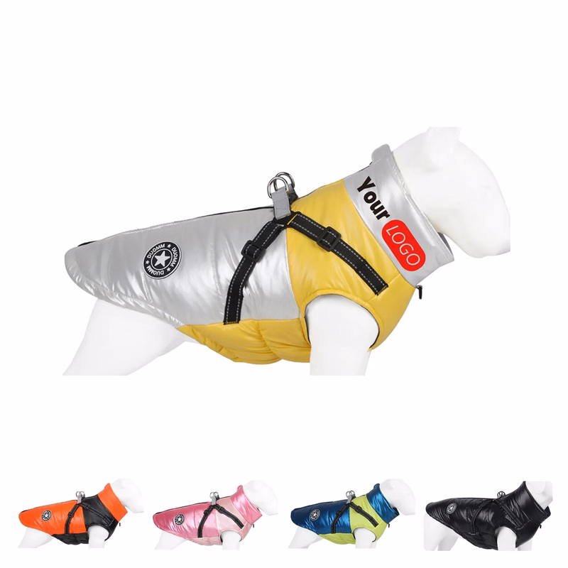 Premium Reflective Windproof Dog Coat Warm Winter Jacket