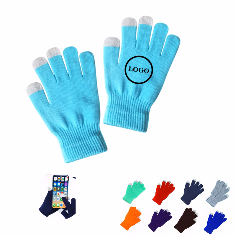Winter Touchscreen Wool Mittens