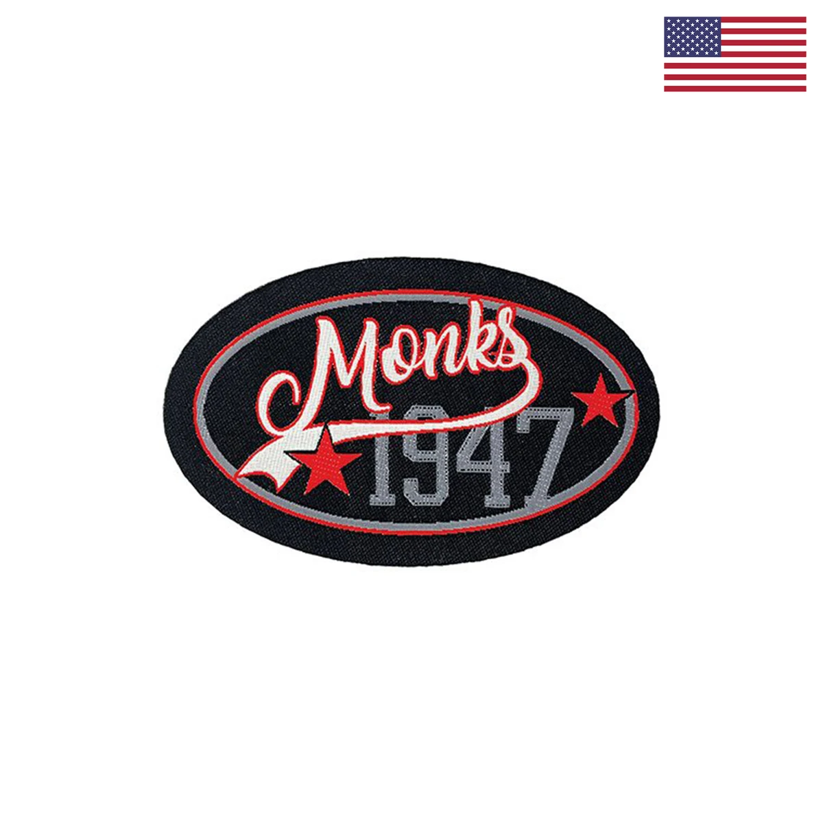 Woven Sticker (Stick-On) Up To 14 Sq. In. 1