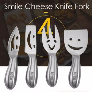 Elegant Stainless Steel Cheese Knife Set