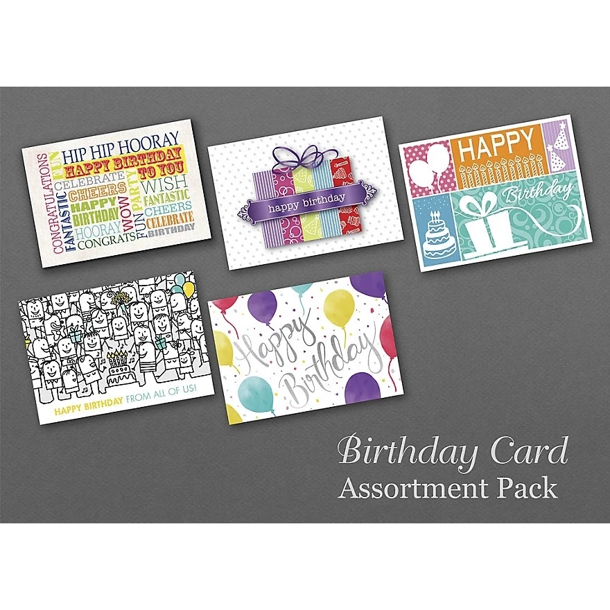 Value Set of 50 Birthday Cards 1