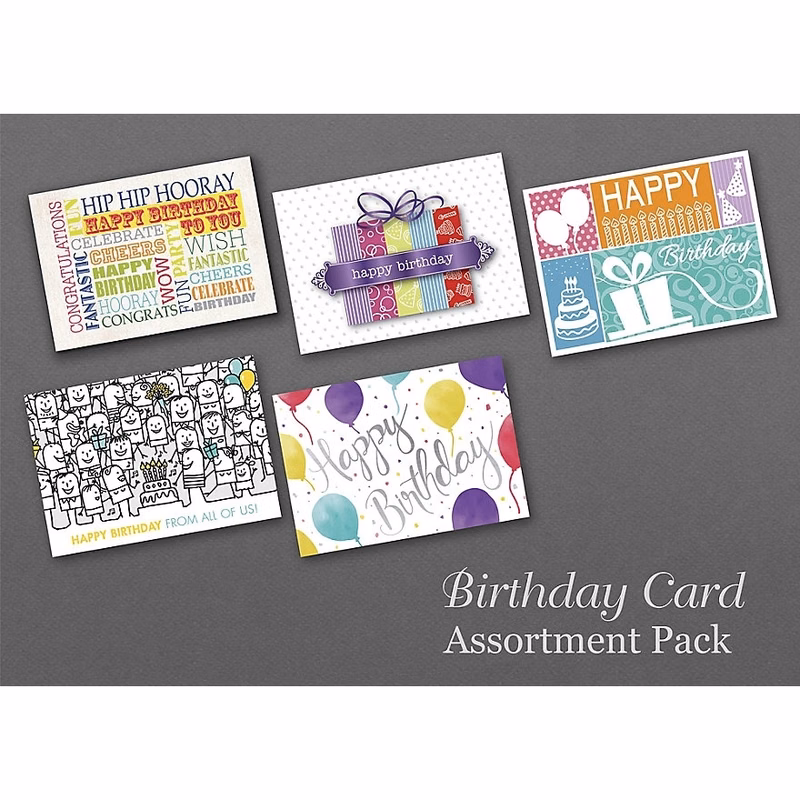 Value Set of 50 Birthday Cards