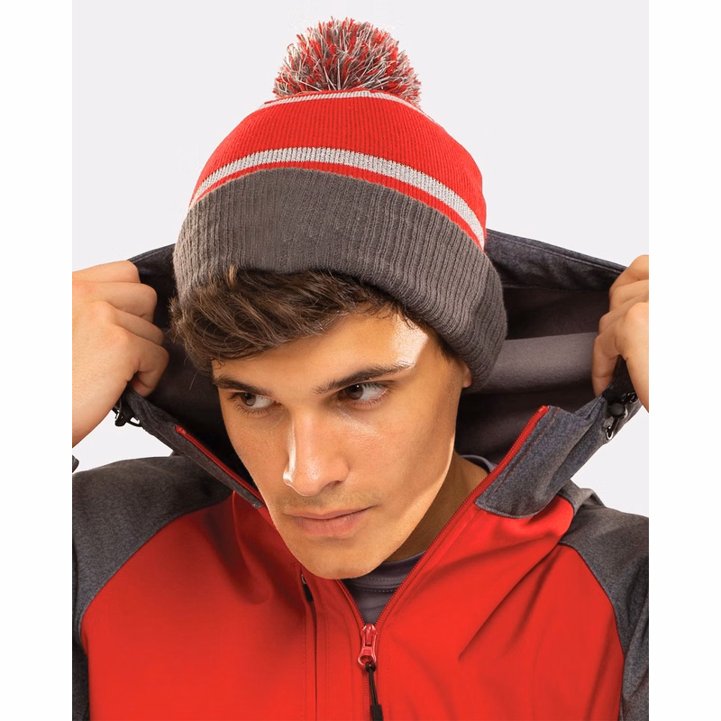 8 1/2" Reflective Knit Beanie - 223816