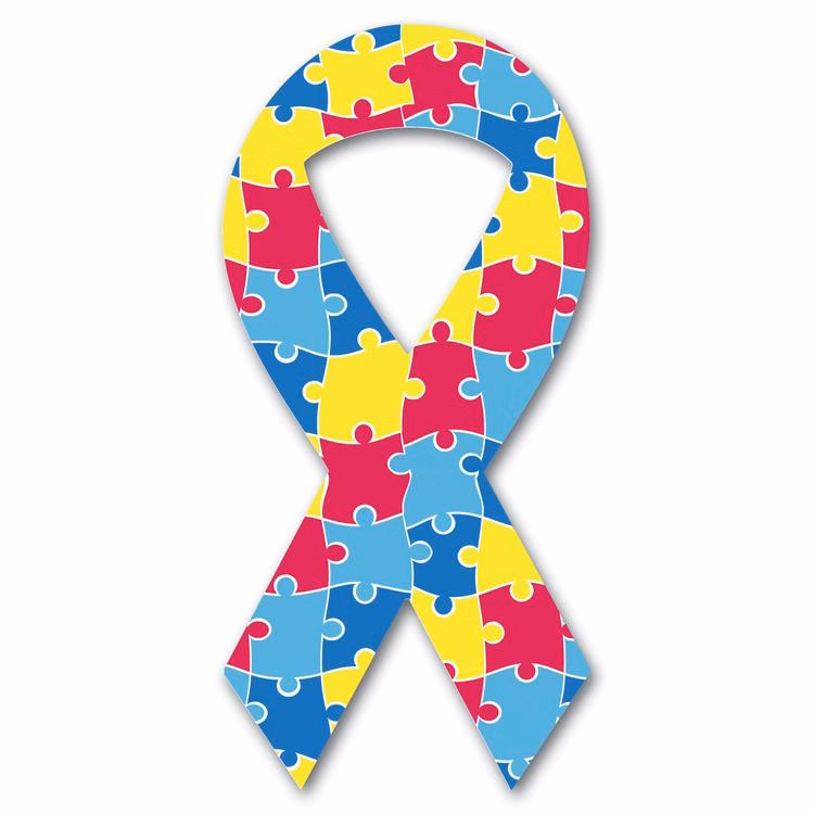 Re-Stick-It Decal (3.875"x8") Ribbon Shape