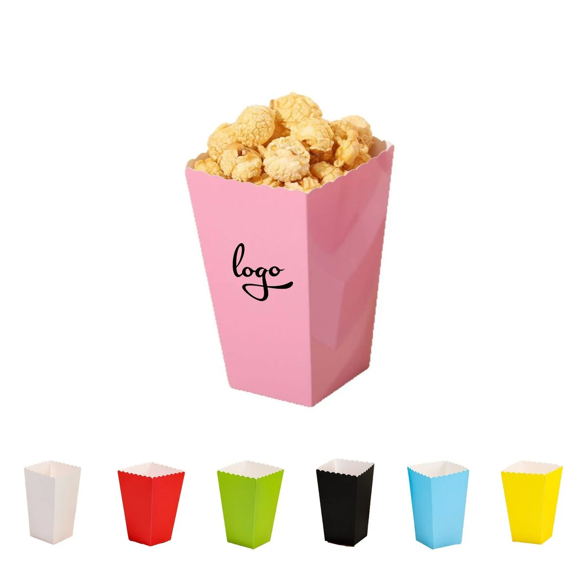 Solid Color Popcorn Box 1