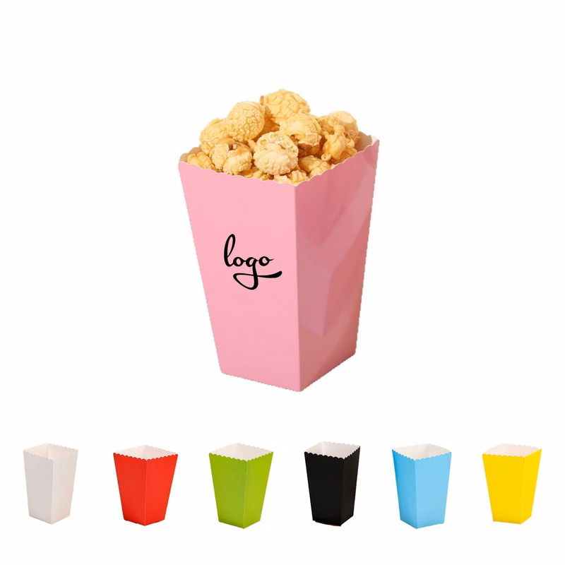 Solid Color Popcorn Box