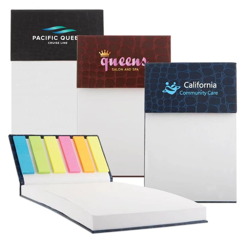Gator Note Pad w/ Sticky Notes - - Full Color 1