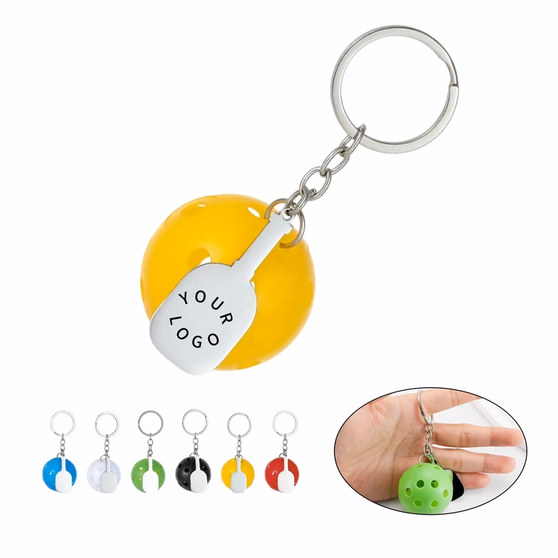 Mini Pickleball Keychain