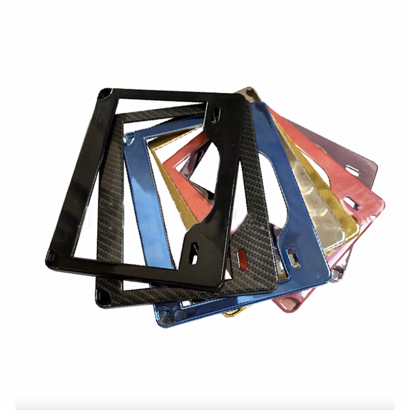 Motorcycle Plastic License Plate Frame