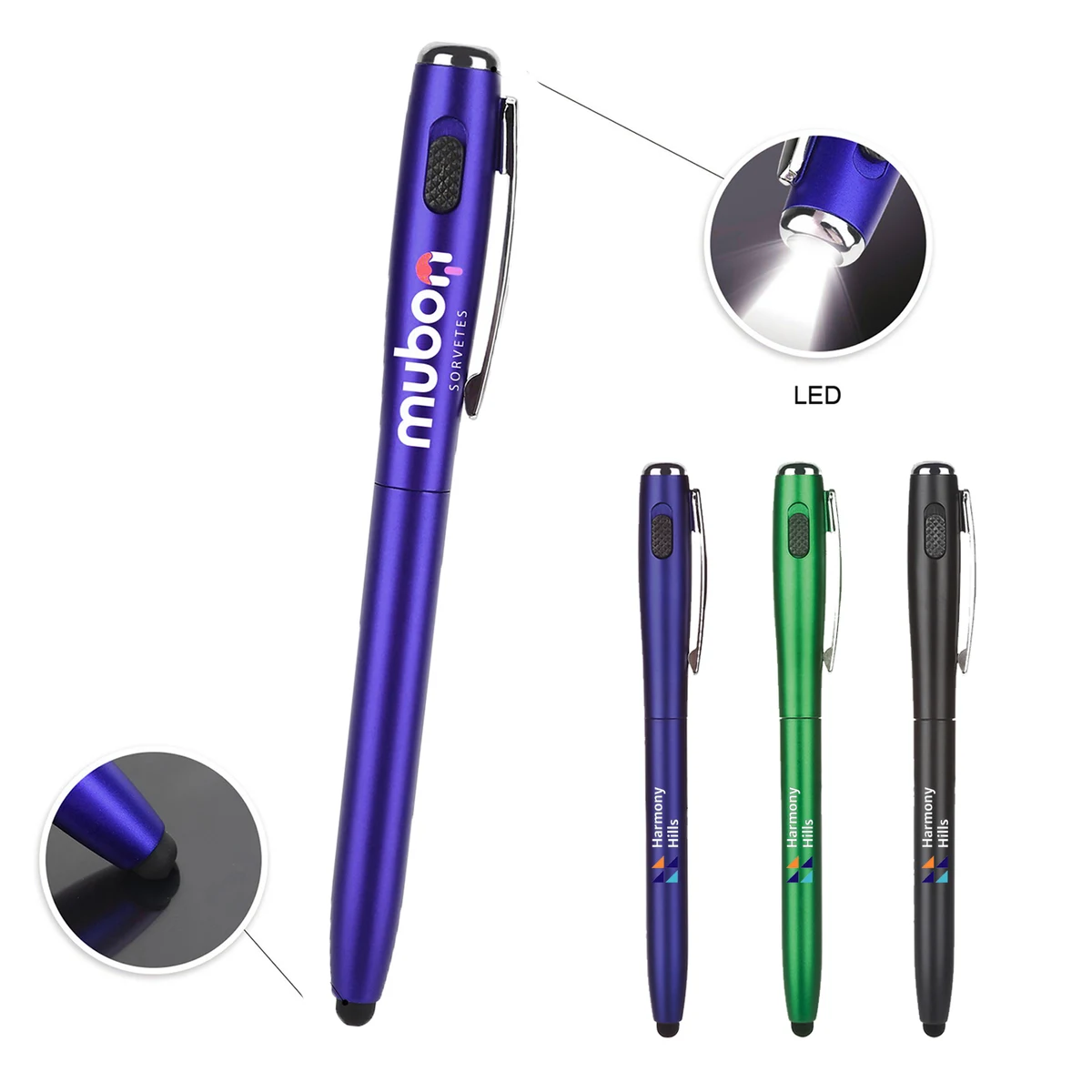 LED Stylus Ballpoint Pen 1