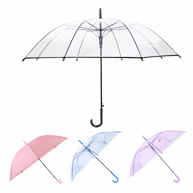 Customized PVC Transparent Umbrella