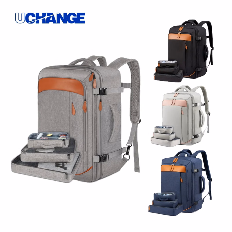 40L Carry on Backpack, Extra Large Airline Approved Travel Backpacks with 3 Packing Cubes