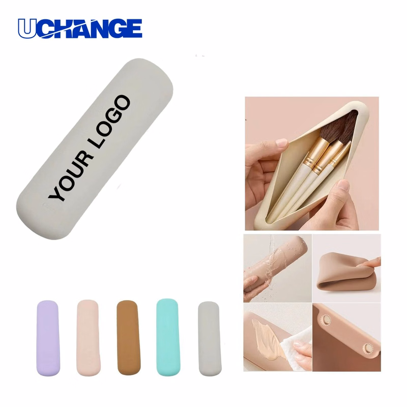Silicone Cosmetic Brush Holder Case