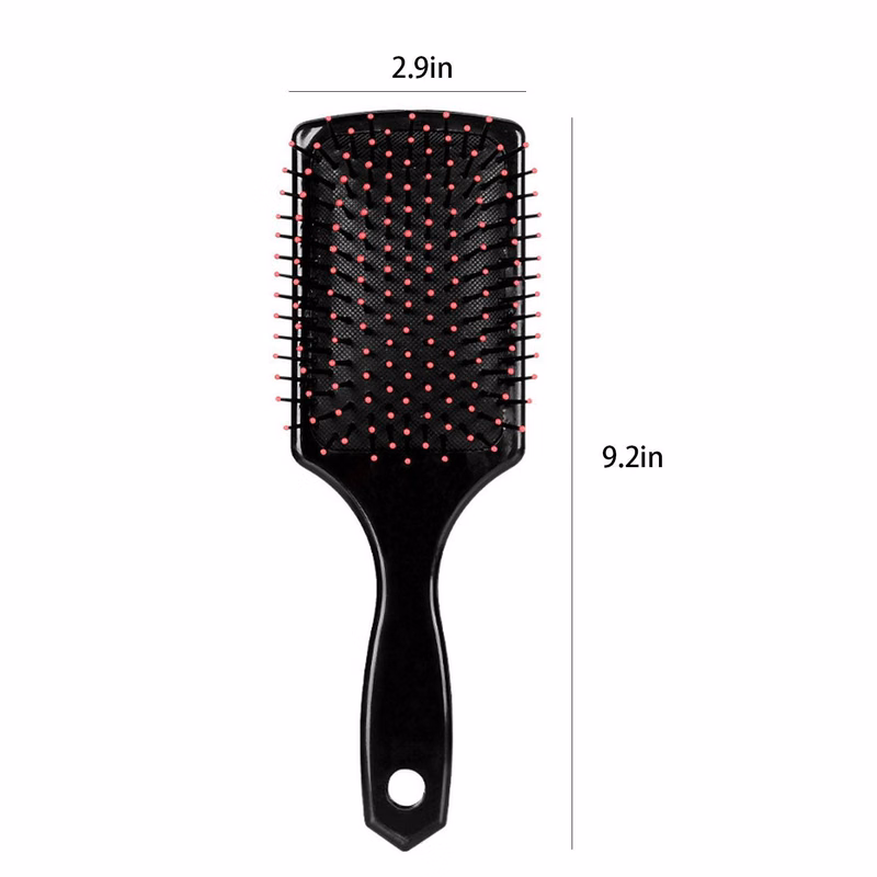 Plastic Large Paddle Massage Detangling Brush