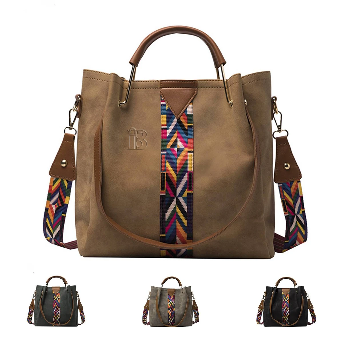 Women's PU Leather Crossbody Bag 1