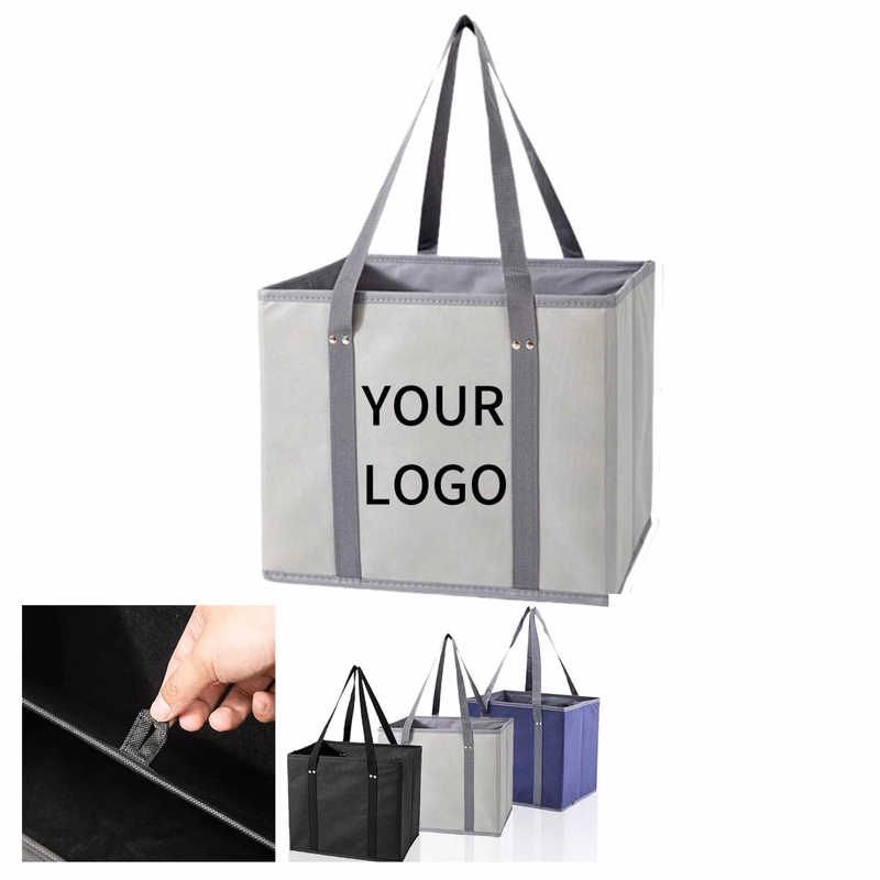 Structured Reusable Grocery Bag For Daily Supplies