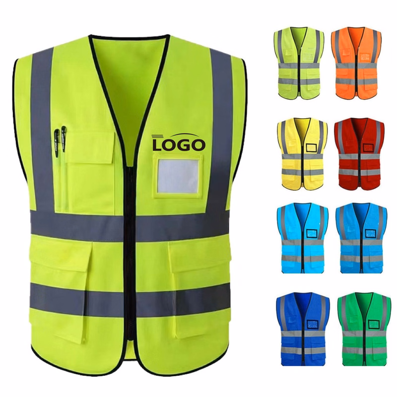 Safety Vest With Reflective Strips MOQ 20PCS
