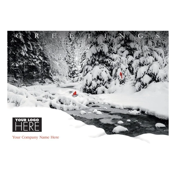Creekside Cardinals Holiday Logo Cards 1