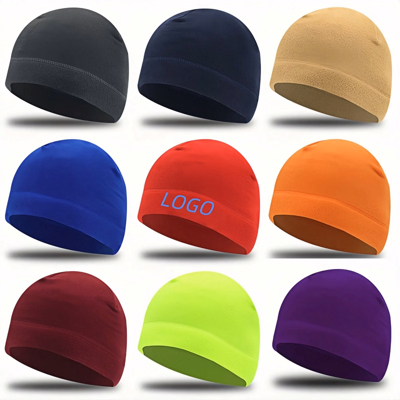 Winter Fleece Skull Cap - Windproof Beanie