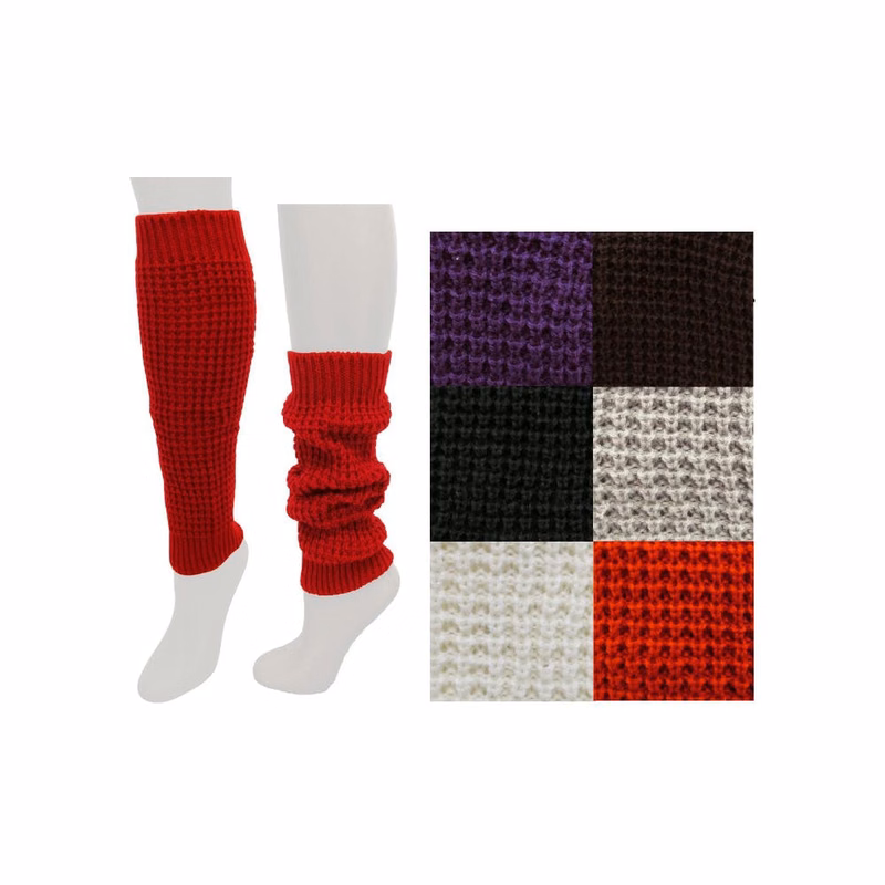 Women's Leg Warmers - Assorted Cable Knit