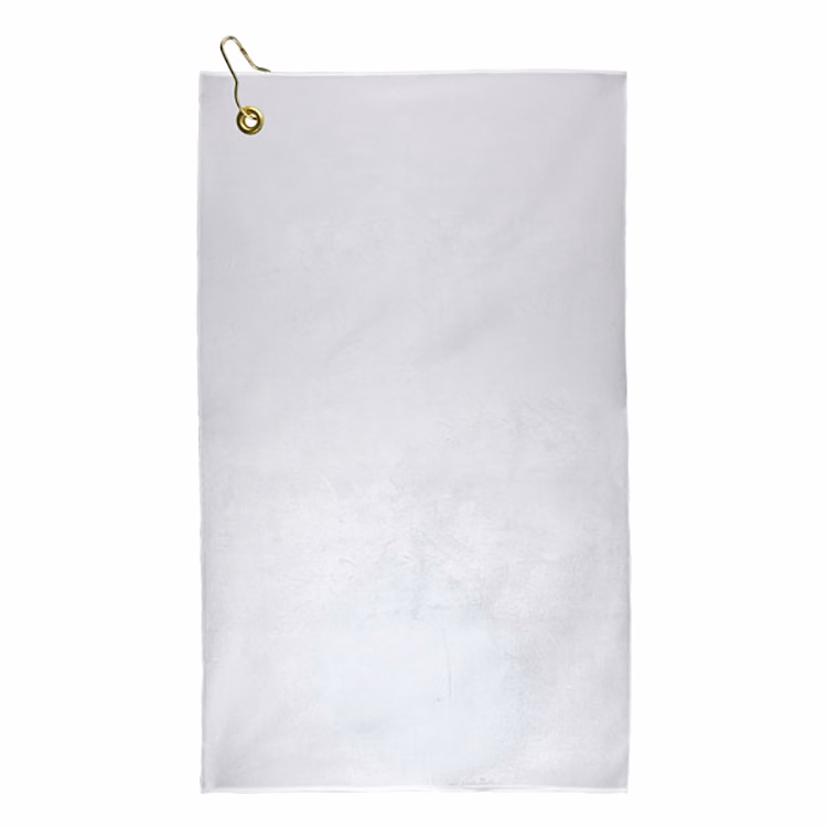Subli-Plush Microfiber Velour Golf Towel 15 x 25