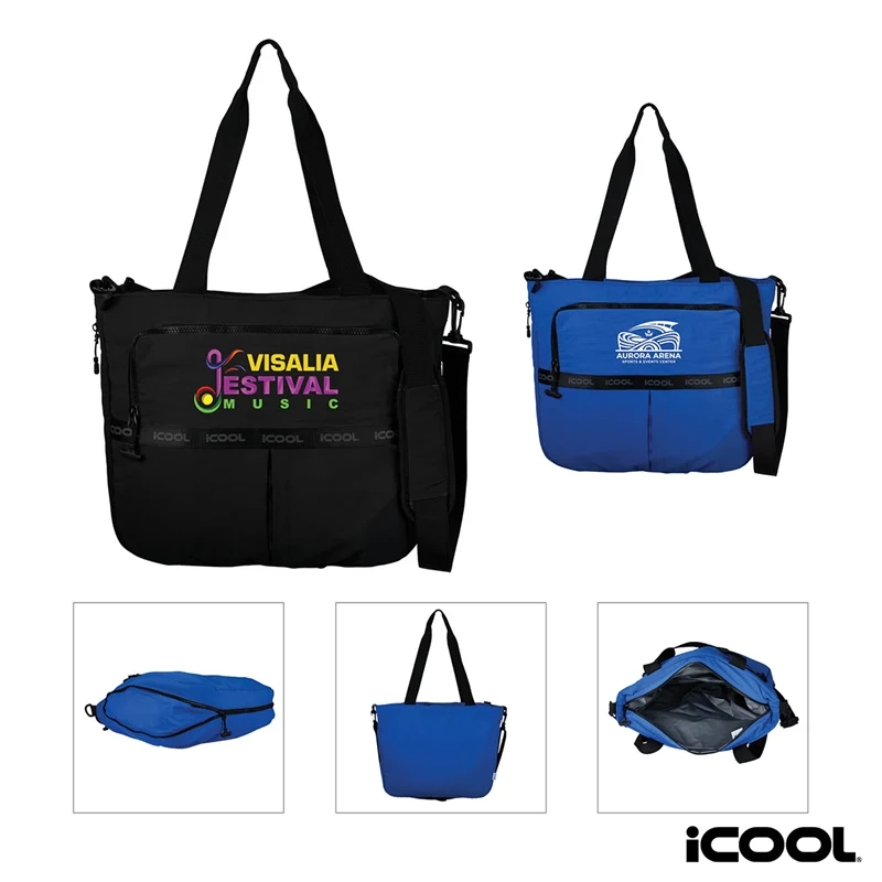 iCOOL® Penrose Recycled Nylon 24- to 36-Can Cooler Tote 1