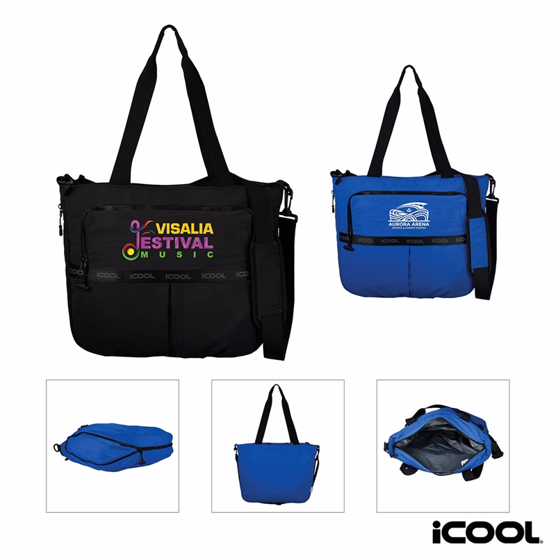 iCOOL® Penrose Recycled Nylon 24- to 36-Can Cooler Tote