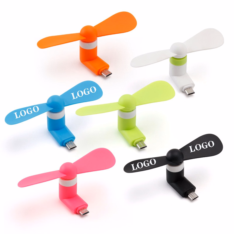 USB Portable Mobile Phone Type C Mini Fan