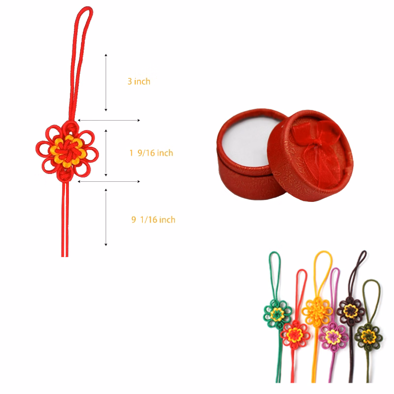 Handmade Chinese Knot Hanging Decorations Lanyard