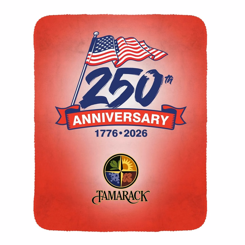 Patriotic Recycled Plush Blanket
