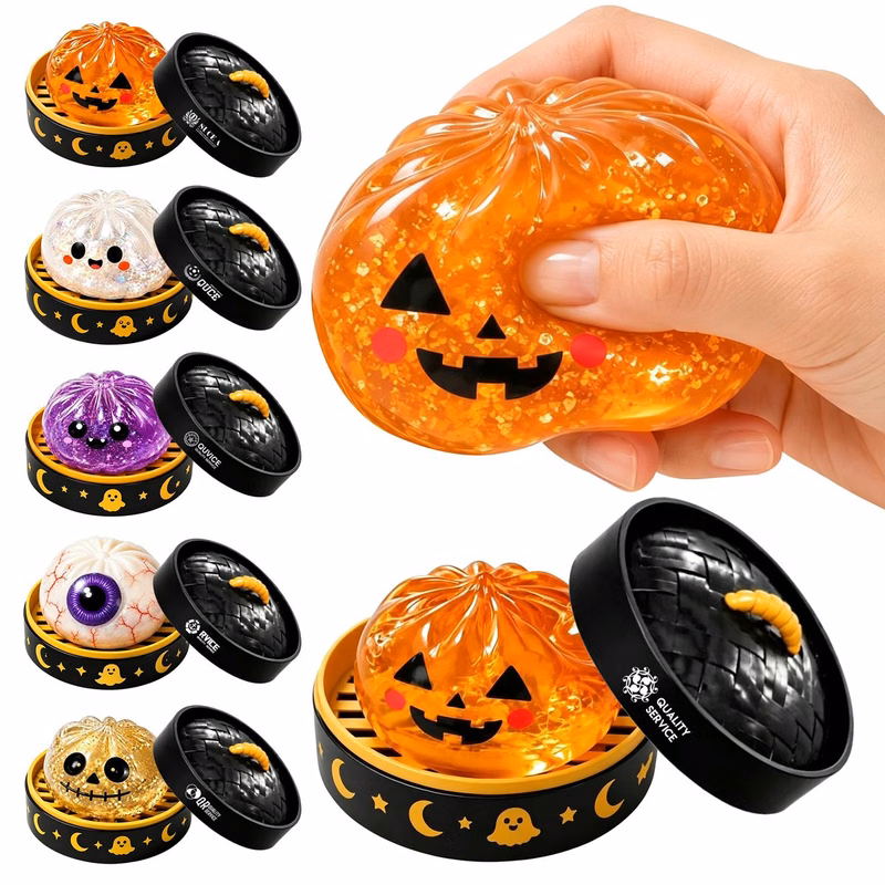 Spooky Dumpling Squishy Halloween Surprise Box
