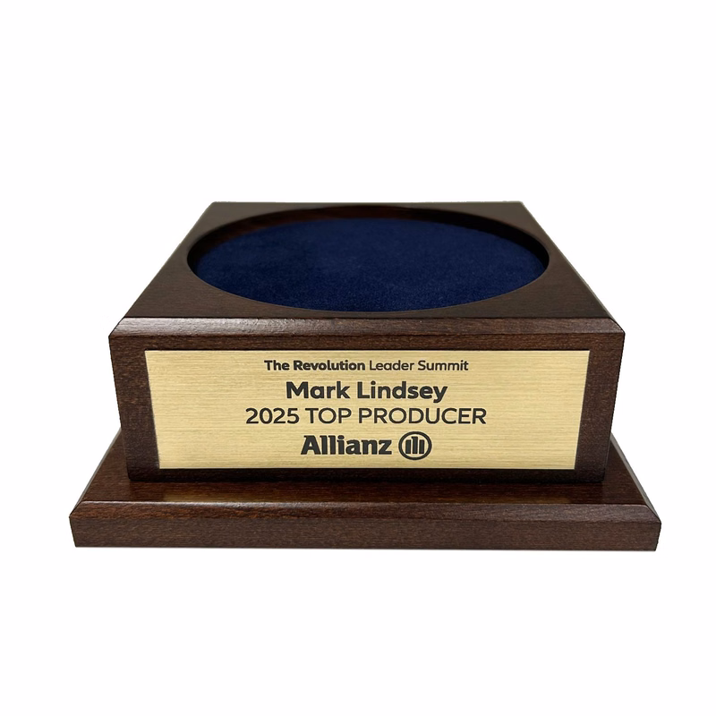 Award Base, 5.50" x 5.50" x 2.19"